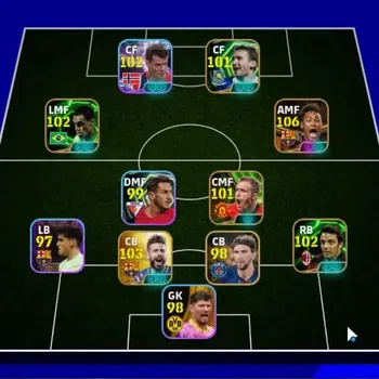 eFootball Accounts Others Android|Big Time Neymar Jr'15|9 Epic Gerard Pique,Denilson,Massiimo Oddo,Raul,Darren