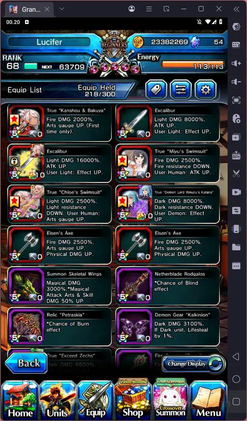 Grand Summoners Accounts Global |Ascend 20| Shirou Emiya TW, Demon Rimuru T image 4