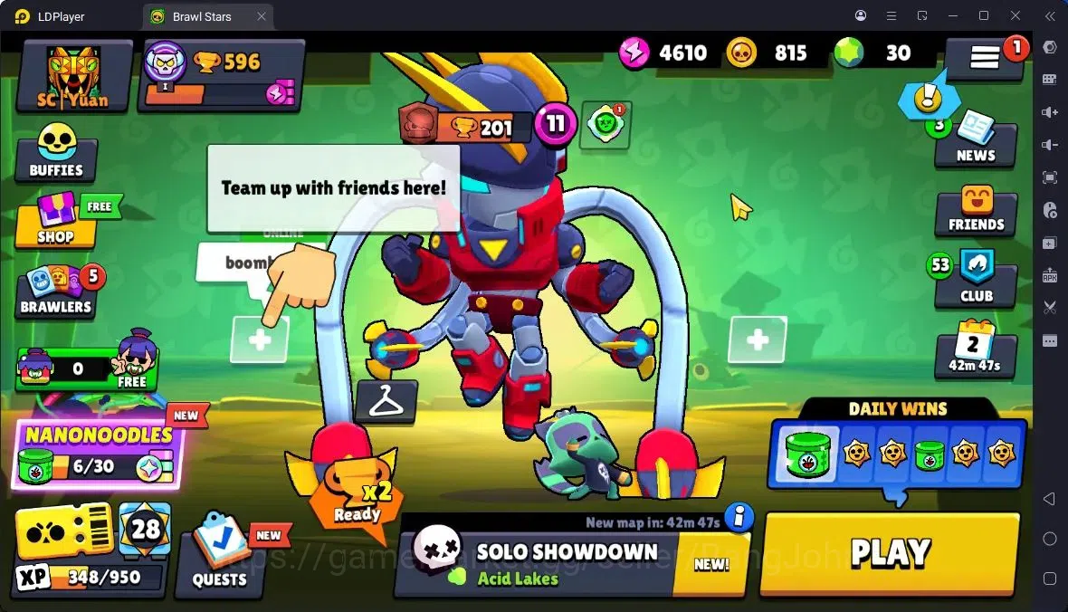 Brawl Stars Accounts Thropy 596 | 13 Brawler | 2 Max,1 MaxHC (Shelly)|1 Legend,1 Mythic,3 Epic Skin|2570 14