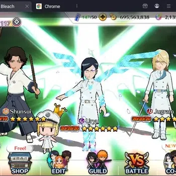 Bleach: Brave Souls Accounts High-End GLOBAL 1,7M BP+10MT|Ichigo DT|Orihime