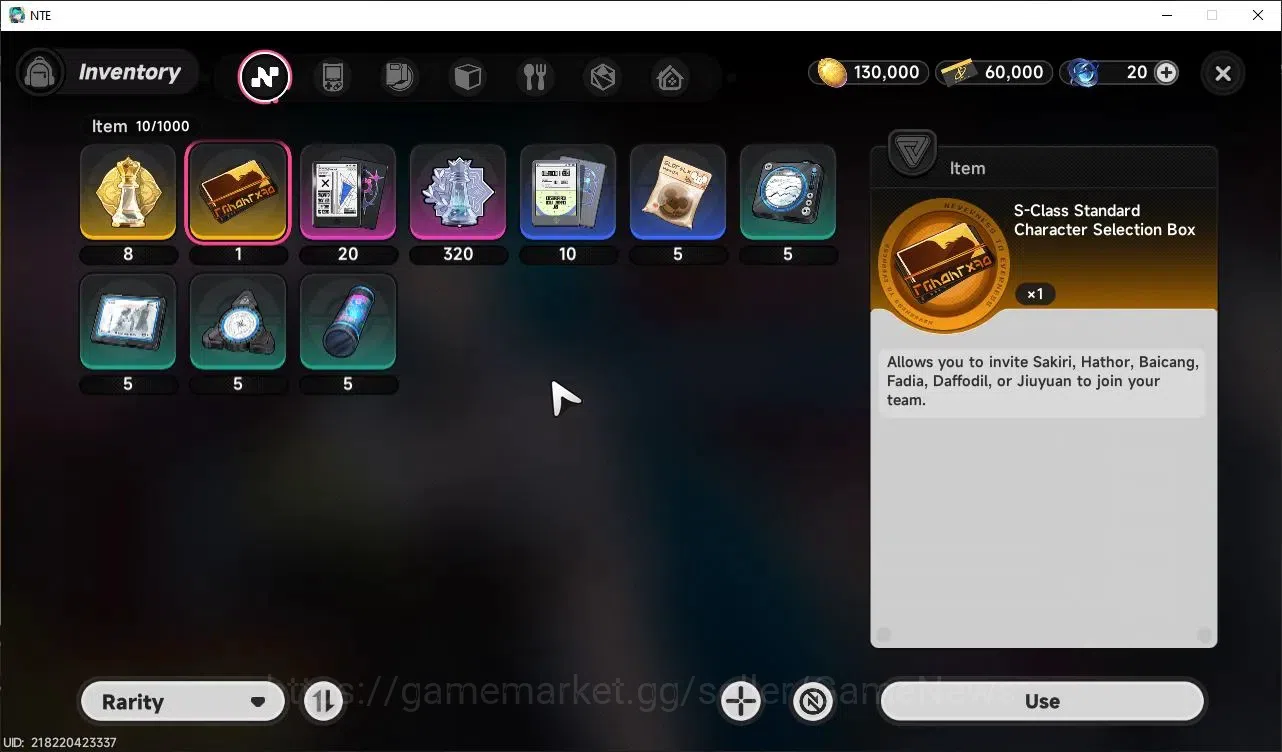 Neverness to Everness Accounts Global EU|HL 3|1 SSR Limited Nanally + SSR Selecto image 5