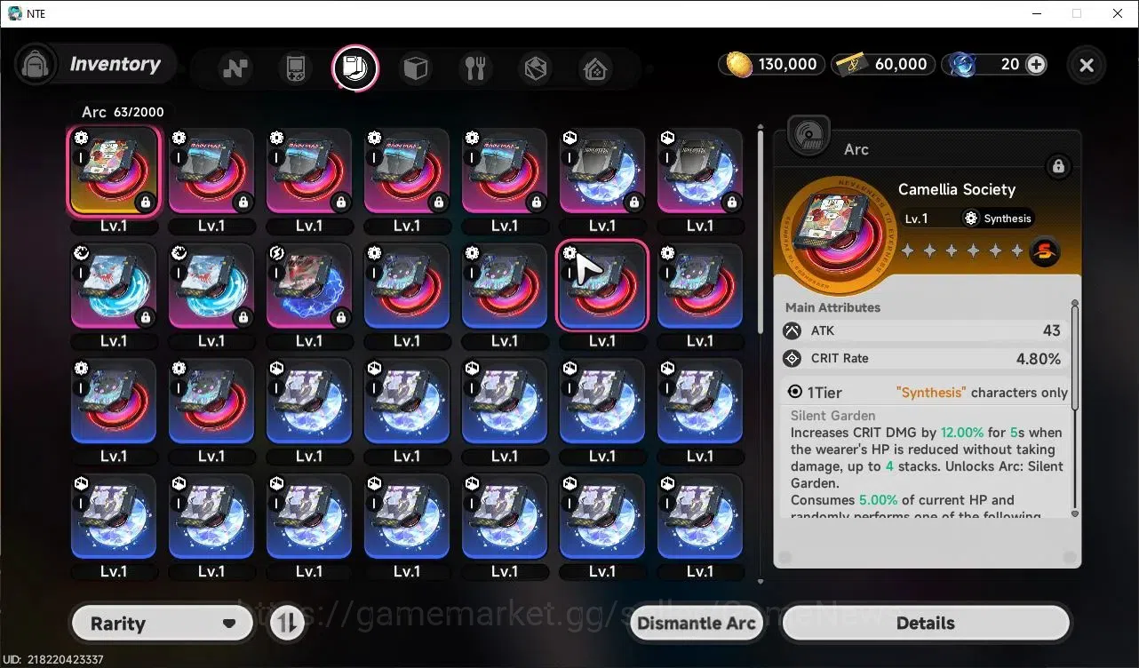 Neverness to Everness Accounts Global EU|HL 3|1 SSR Limited Nanally + SSR Selecto image 6