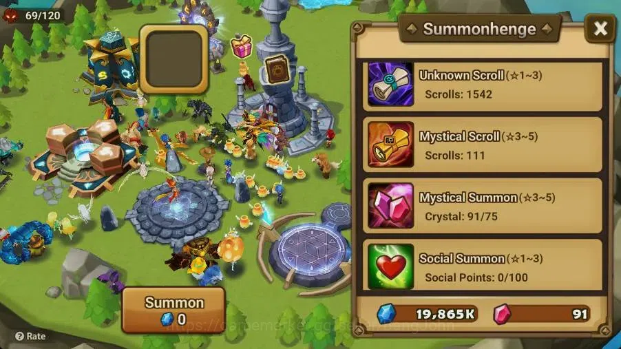 Summoners War: Sky Arena Accounts Starter GLOBAL | NB 5 TESHAR,Starter Gacha 115 12Y+160 11Y Scrool, 3 Legendary All 5
