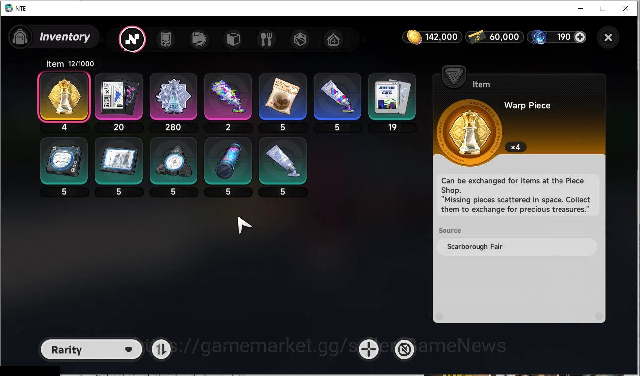 Neverness to Everness Accounts SEA HL 3 | Starter 1 Limited Nanally | 5SR char| G image 3