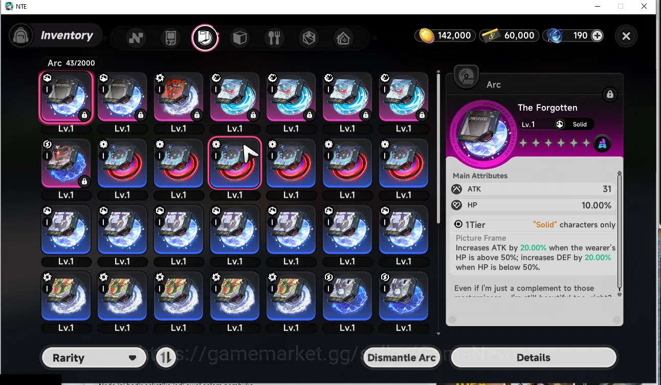 Neverness to Everness Accounts SEA HL 3 | Starter 1 Limited Nanally | 5SR char| G image 6