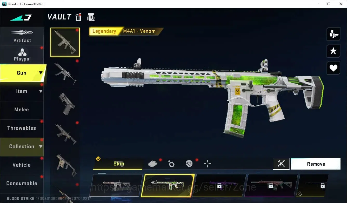 Blood Strike Accounts ASIA|1 ETERNAL: AUG - Empyrean | 2 ULTRA STRIKER: image 3