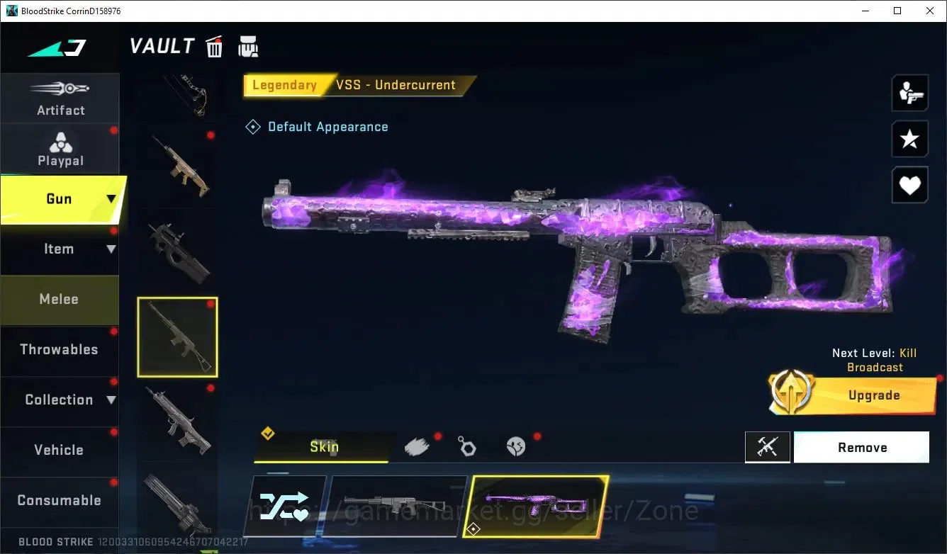 Blood Strike Accounts ASIA|1 ETERNAL: AUG - Empyrean | 2 ULTRA STRIKER: image 4