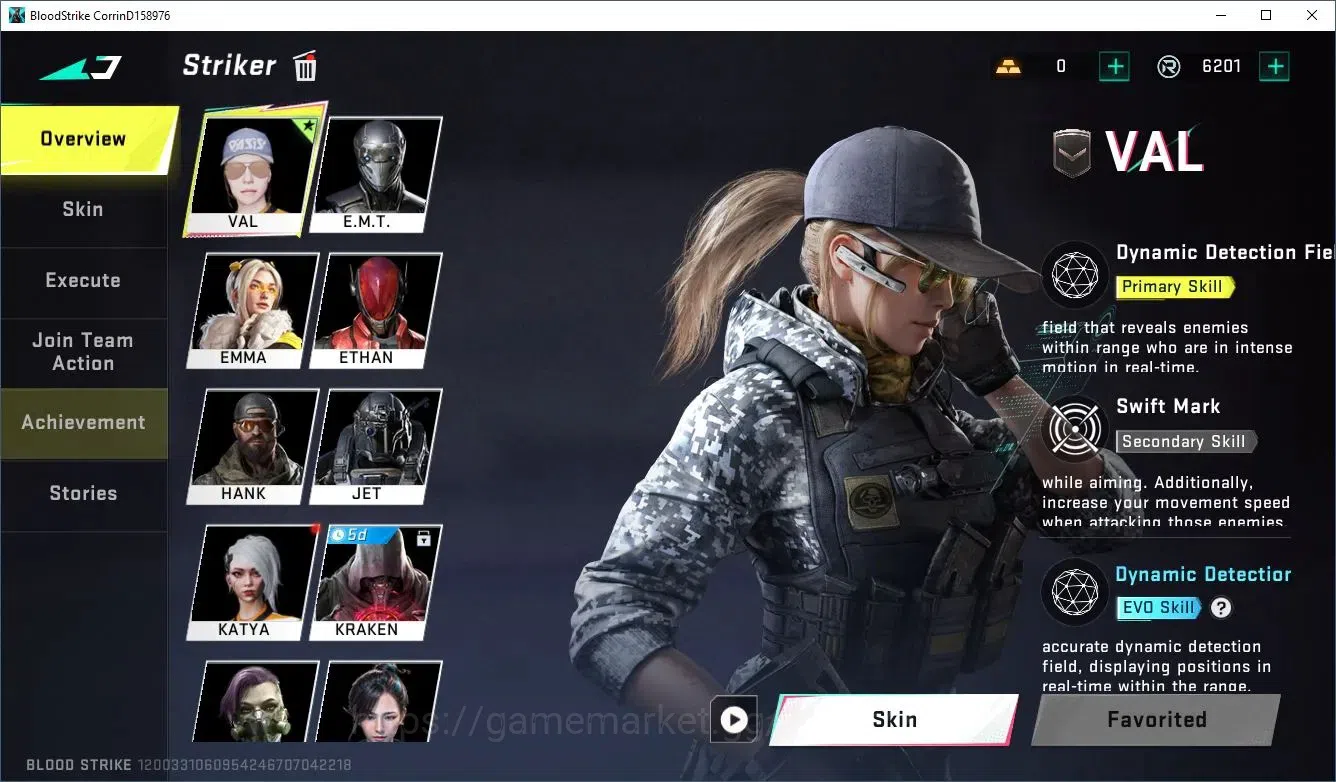 Blood Strike Accounts ASIA|1 ETERNAL: AUG - Empyrean | 2 ULTRA STRIKER: image 7