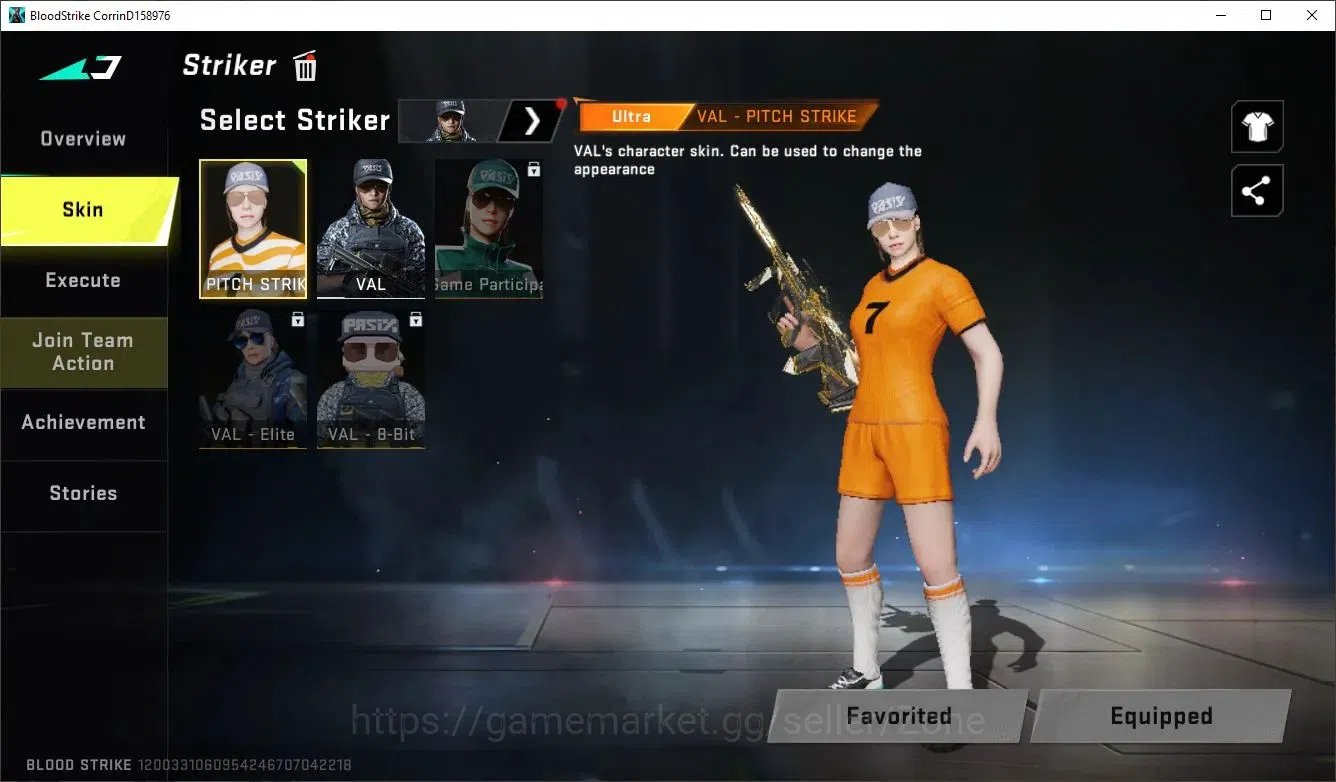 Blood Strike Accounts ASIA|1 ETERNAL: AUG - Empyrean | 2 ULTRA STRIKER: image 8
