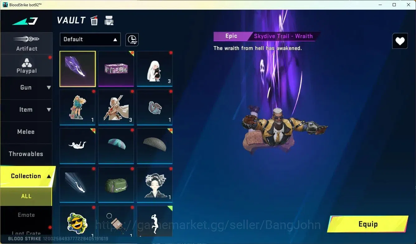Blood Strike Accounts Asia | Starter Melee Katana|Ultra UMP45|2 Legendar image 9
