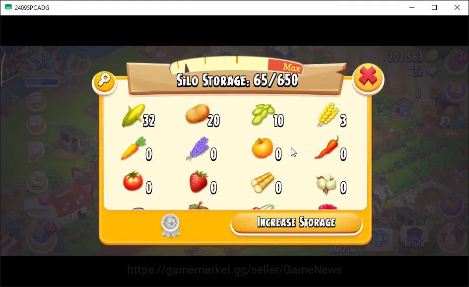 Hay Day Accounts Level 41 | Barn Storage 1100 + Silo Storage 650 |  image 12