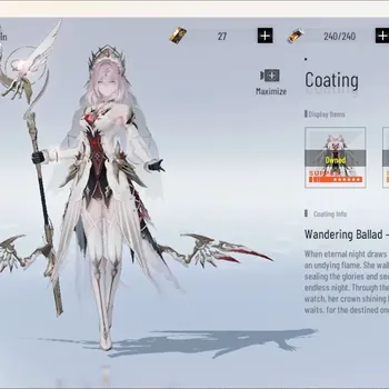 Punishing: Gray Raven Accounts Mid-Game ASIA | Lv.87|Collab:Kurumi Tokisaki|8 Member Sign|8 M.Coat|2 WCoat|8 Wpn(*6