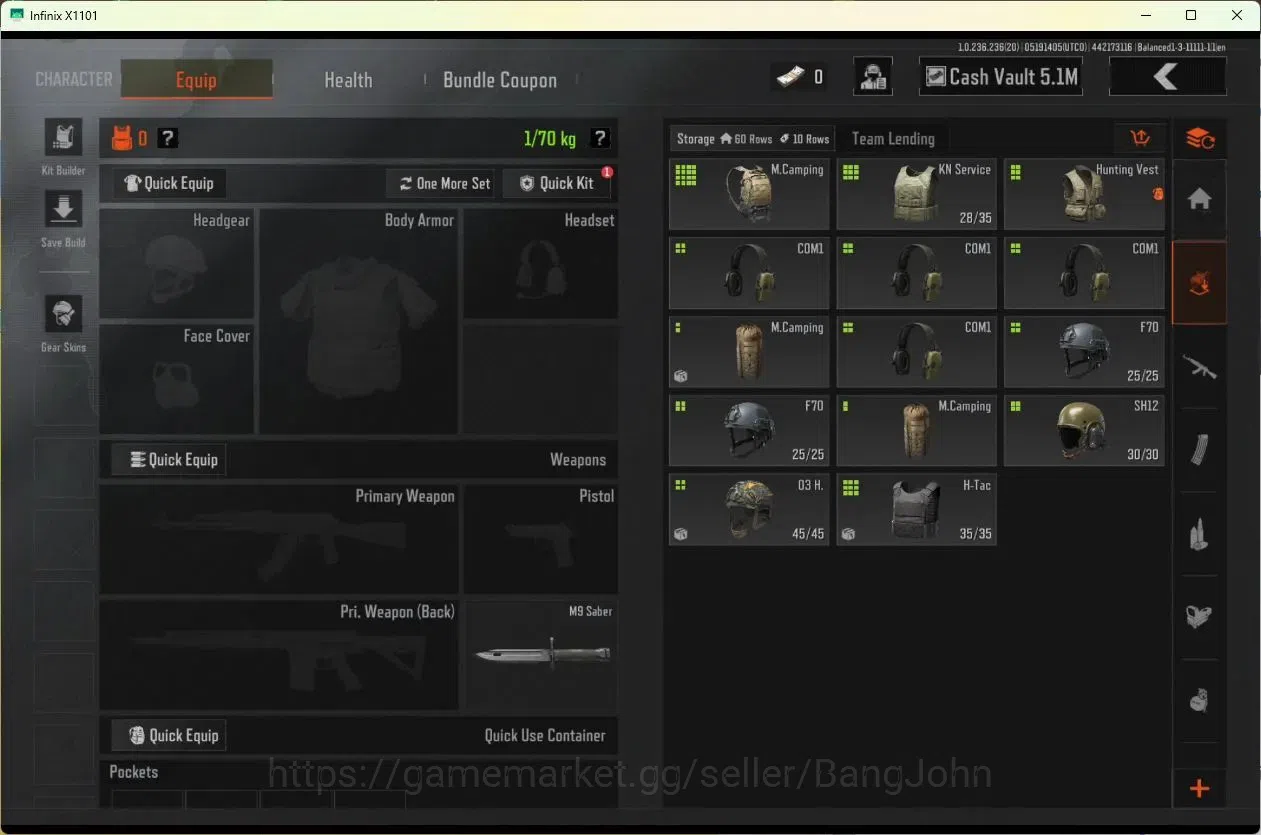 Arena Breakout Accounts Mobile | | LV 23 | SV 5.9 M | CV 5.06 M | GM AK-12 image 10