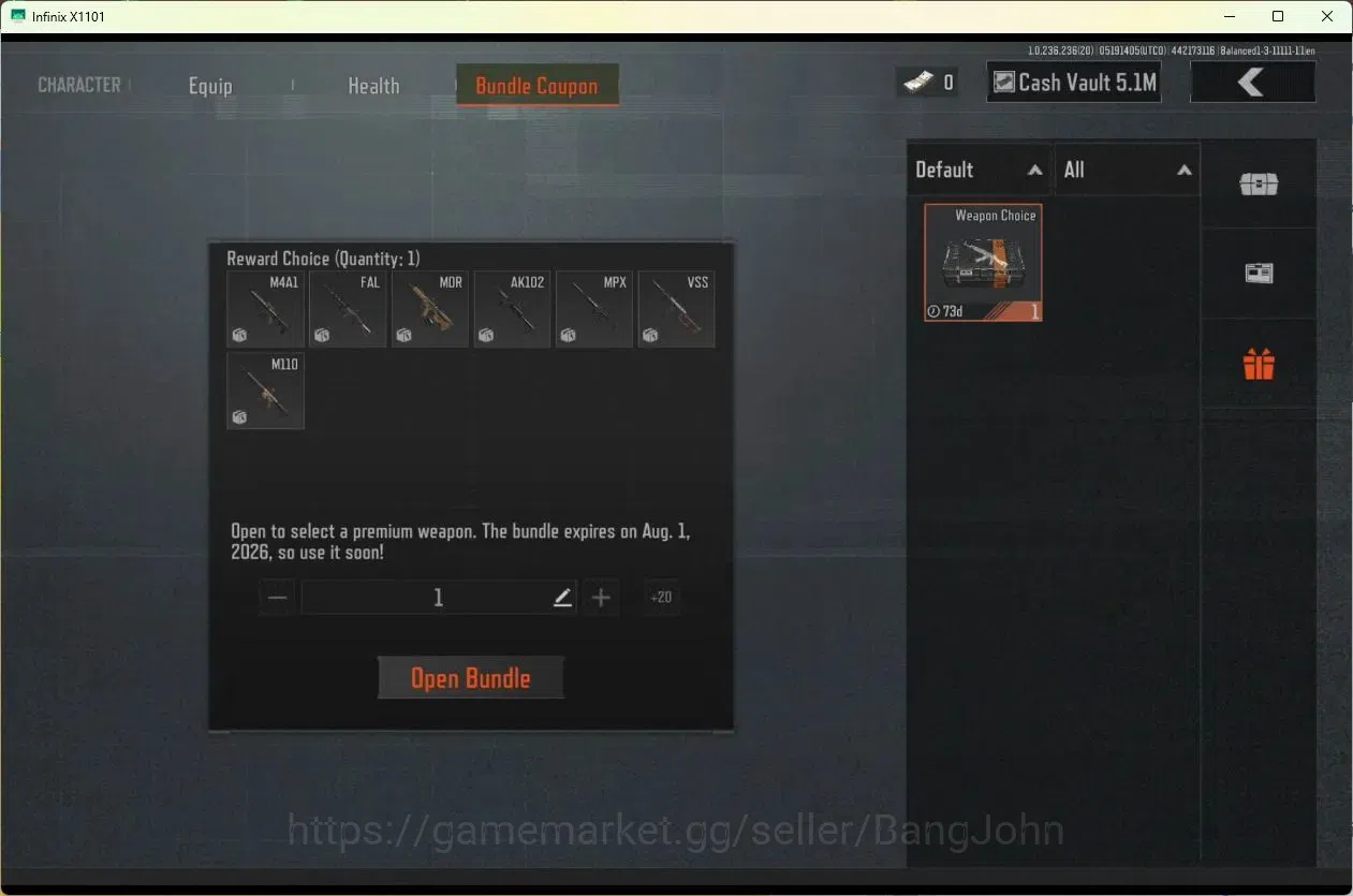 Arena Breakout Accounts Mobile | | LV 23 | SV 5.9 M | CV 5.06 M | GM AK-12 image 9
