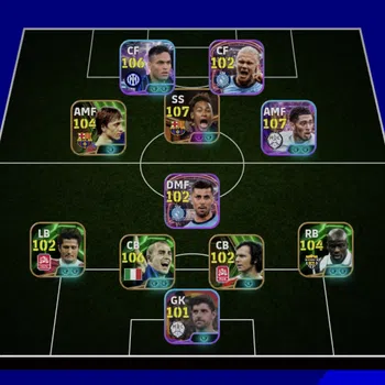 eFootball Accounts Legends & Iconic Players EFOOTBALL OLD ACCOUNT | BIGTIME NEYMAR,SHOWTIME HALLAND,L MARTINEZ,J CRUYFF,L