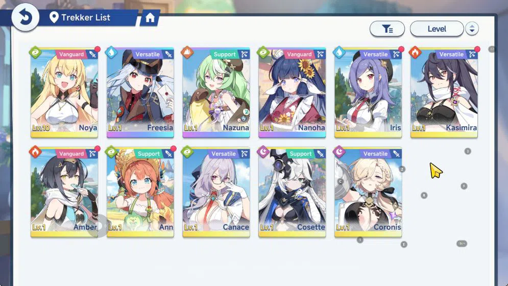 Stella Sora Accounts GLOBAL | Fresh Starter | Nanoha + Sign, Freesia, Nazuna + 9 SR Disk | Log Yostar | Check SS (SSR744) 3