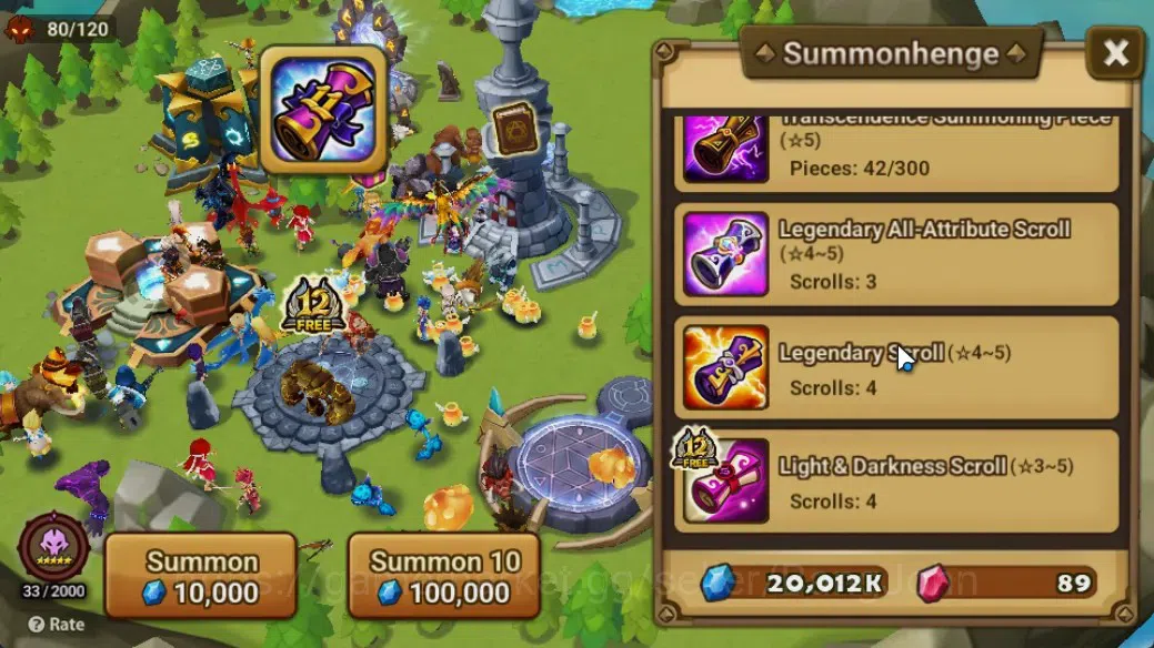 Summoners War: Sky Arena Accounts GLOBAL | NB 5 TESHAR,Starter Gacha 115 12Y+160 11Y image 2