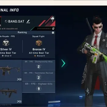 Blood Strike Accounts Others ASIA | 2 Ultra Striker: ZERO-Agent Zero,ETHAN-Raid Mask|3 Legendary Gun