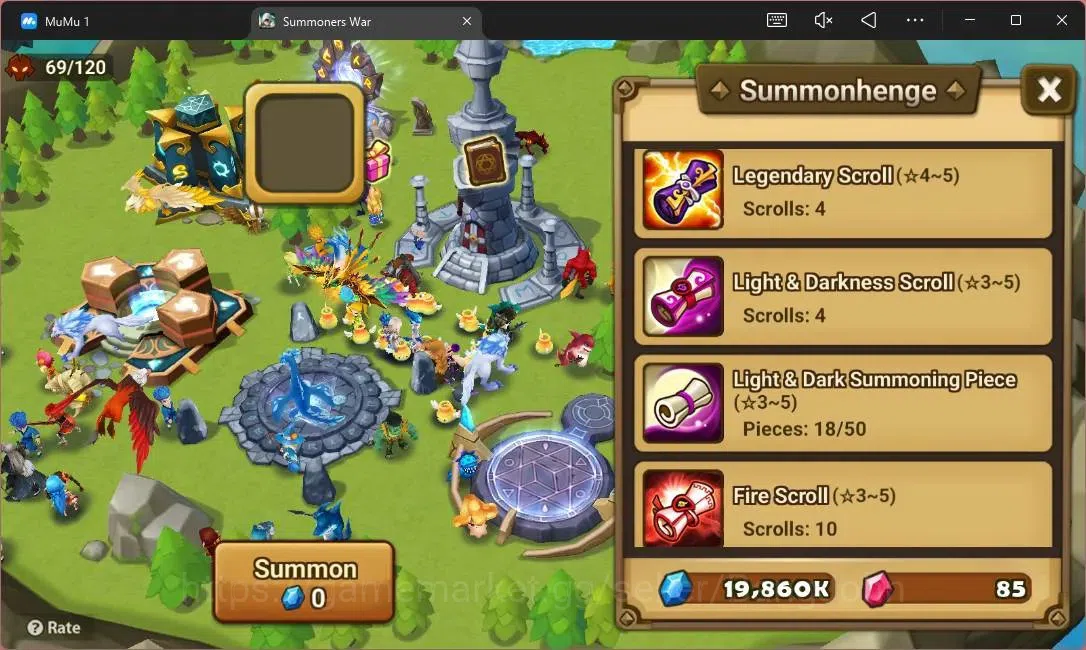 Summoners War: Sky Arena Accounts GLOBAL | NB 5 TESHAR,Starter Gacha 115 12Y+160 11Y image 4