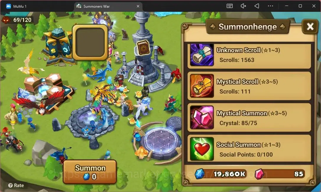Summoners War: Sky Arena Accounts GLOBAL | NB 5 TESHAR,Starter Gacha 115 12Y+160 11Y image 5