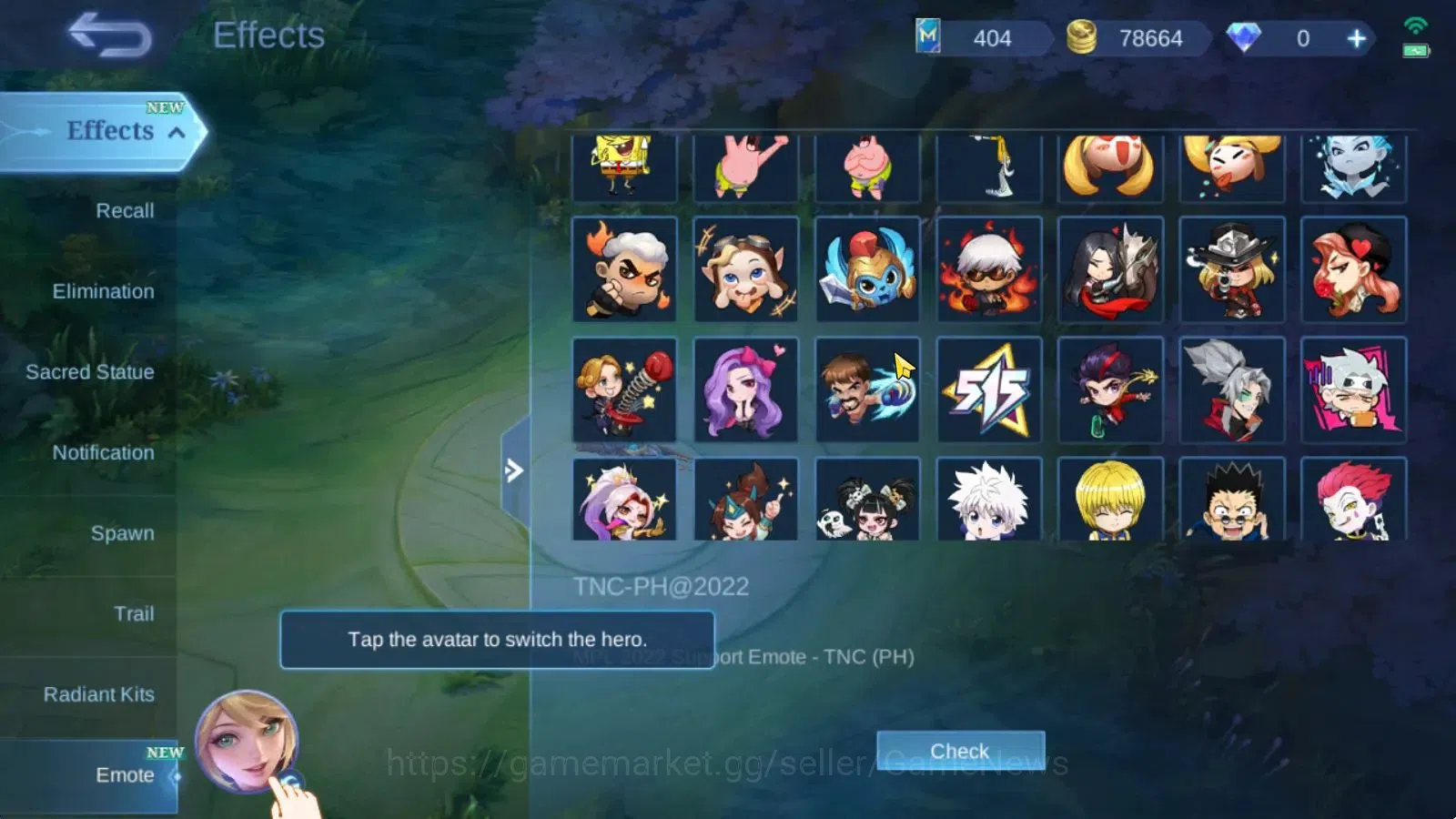 Mobile Legends: Bang Bang Accounts Hero 94|Skin 176|Prime Granger,KOF Karina,Annual L image 19