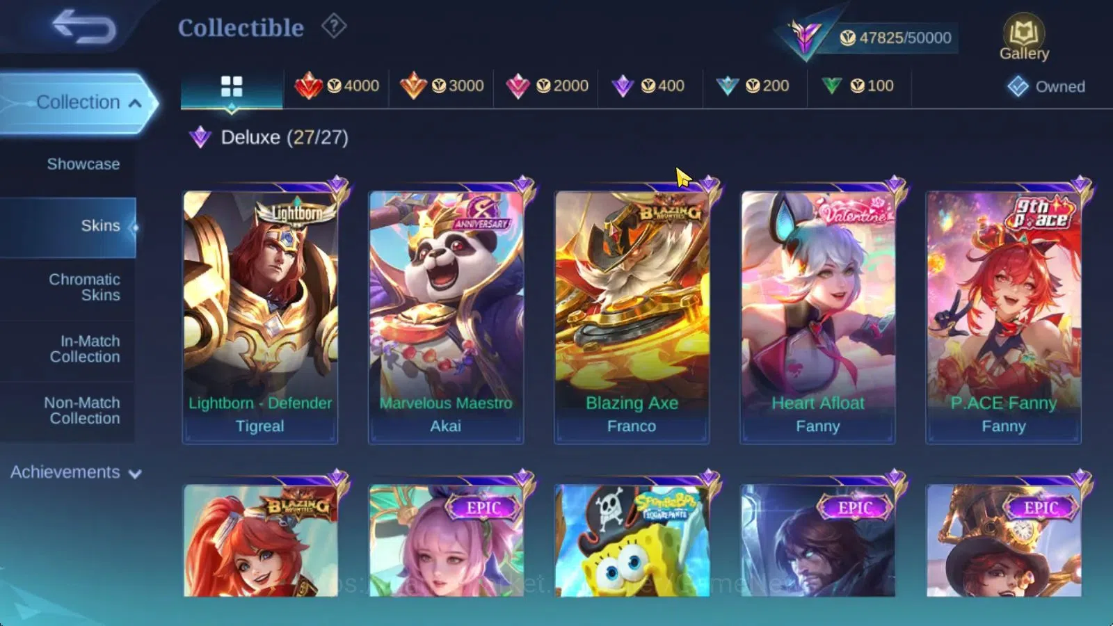 Mobile Legends: Bang Bang Accounts Hero 94|Skin 176|Prime Granger,KOF Karina,Annual L image 7