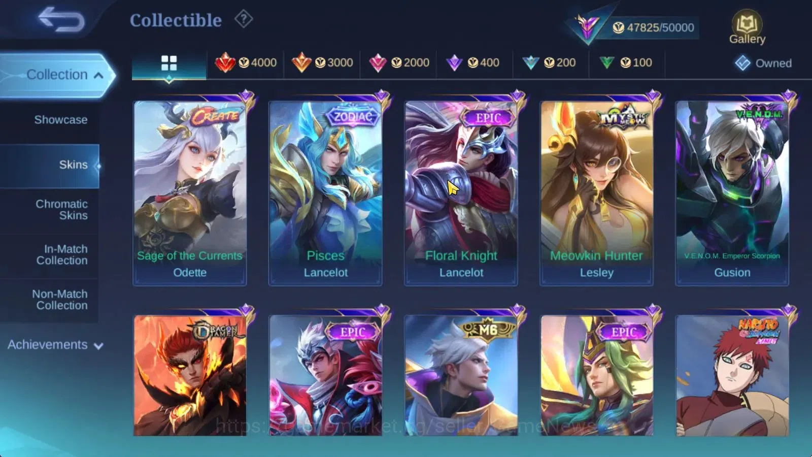 Mobile Legends: Bang Bang Accounts Hero 94|Skin 176|Prime Granger,KOF Karina,Annual L image 9