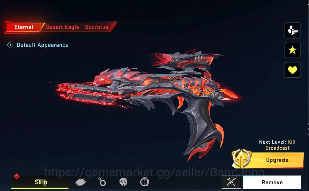 Blood Strike Accounts ASIA |L50 Master II|ETERNAL:Desert Eagle-Scorpius, image 2