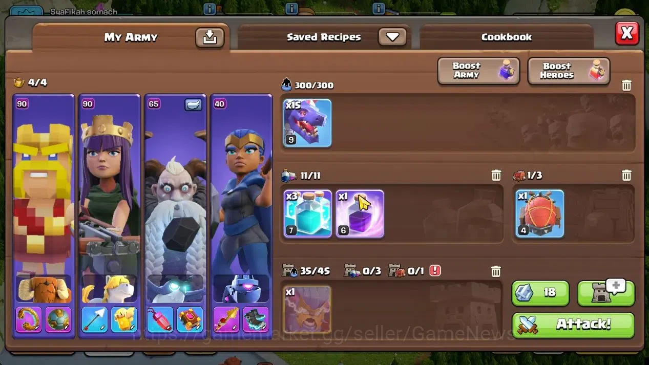 Clash of Clans Accounts High-End Lv 177|TH 15|HH 9|Limited Skin|BK 57,AQ 79,GW 60,MP 49,RC 28,DD 2|BM 28,BC 26|1187 Gems|CN 12
