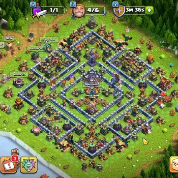 Clash of Clans Accounts High-End Lv 177|TH 15|HH 9|Limited Skin|BK 57,AQ 79,GW 60,MP 49,RC 28,DD 2|BM 28,BC 26|1187 Gems|CN