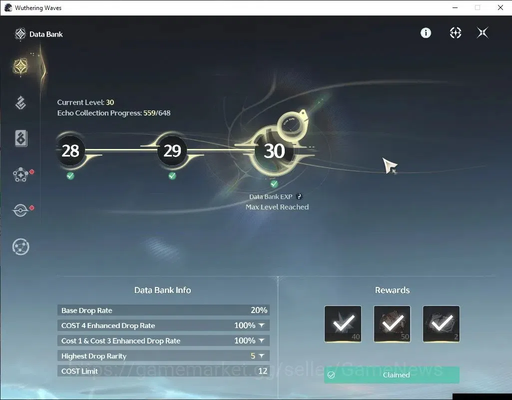 Wuthering Waves Accounts NA|UL 47|128 Lustrous+77 Coral| 1 Limited | [Hiyuk image 4
