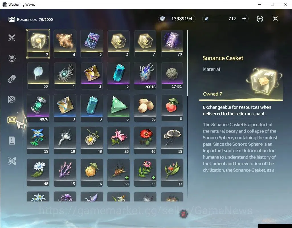 Wuthering Waves Accounts NA|UL 47|128 Lustrous+77 Coral| 1 Limited | [Hiyuk image 8