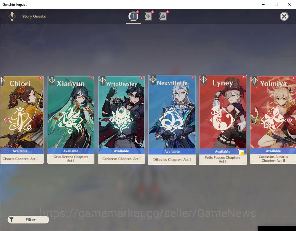 Genshin Impact Accounts ASIA|AR 56|4 Limited + 4 (*5 Weapon)|ArlecchinoC1+ image 19