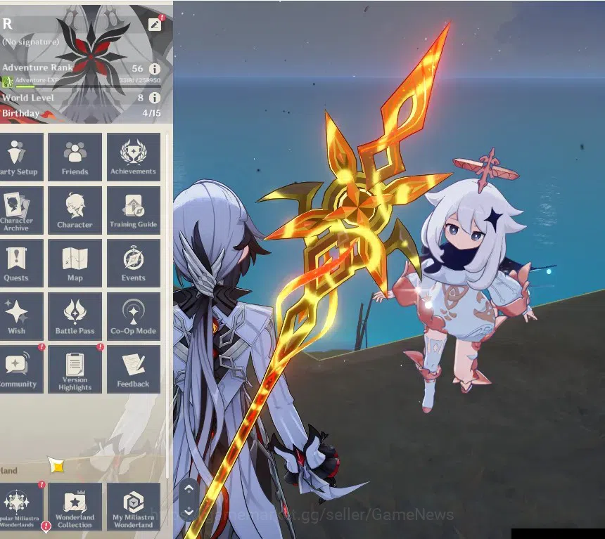 Genshin Impact Accounts ASIA|AR 56|4 Limited + 4 (*5 Weapon)|ArlecchinoC1+ image 2