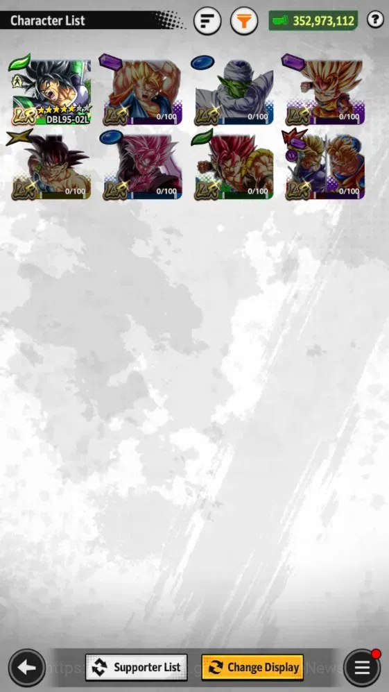 Dragon Ball Legends Accounts 352M TotalPower|LV157|4UL+1LR+8LL|SSG SS Gogeta,Om image 4