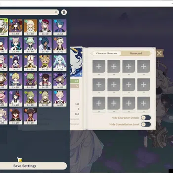 Genshin Impact Others ASIA | AR 41 | 2 Limited + 30 (*4Charater) | Skirk image 1