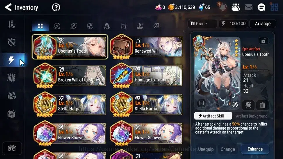 Epic Seven Accounts GLOBAL Unverif|New Era|2 ML(Monarch of the Sword I image 10