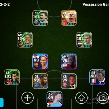 eFootball Accounts Legends & Iconic Players Android|PW 3075|BIGT Halland,Epic Ronaldhinho Bergkamp Serginho Shevchenko,Shwt