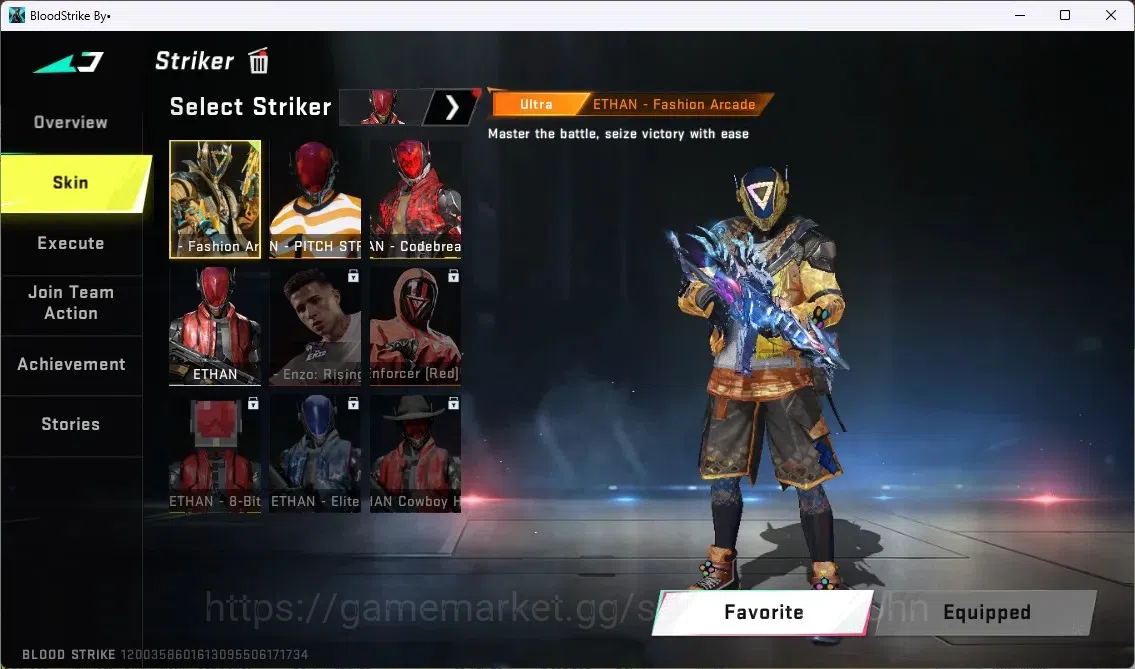 Blood Strike Accounts ASIA | 1 Limited Origin12-Playmaker | 1 TR:MCX|1 7 image 13