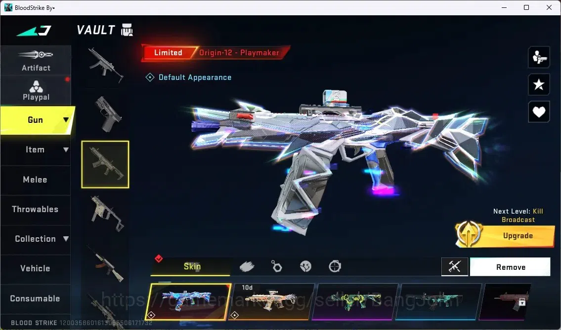 Blood Strike Accounts ASIA | 1 Limited Origin12-Playmaker | 1 TR:MCX|1 7 image 2