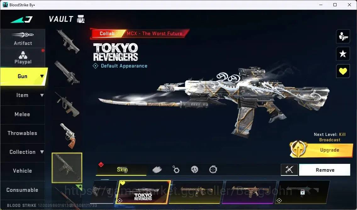 Blood Strike Accounts ASIA | 1 Limited Origin12-Playmaker | 1 TR:MCX|1 7 image 6