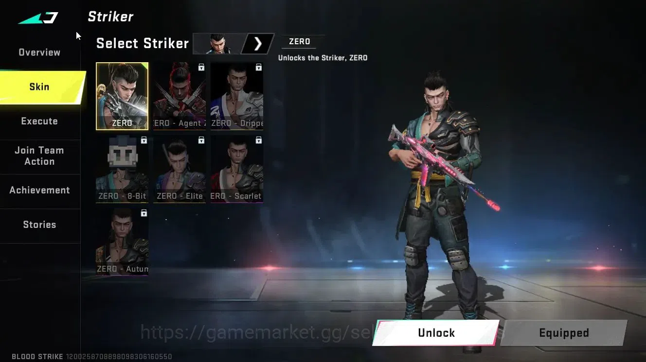 Blood Strike Accounts ASIA | ULTRA [ZERO.FAL-Supernova, ZERO |Legendary image 1