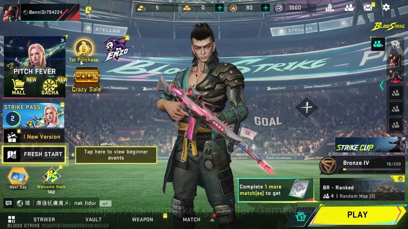 Blood Strike Accounts ASIA | ULTRA [ZERO.FAL-Supernova, ZERO |Legendary image 2