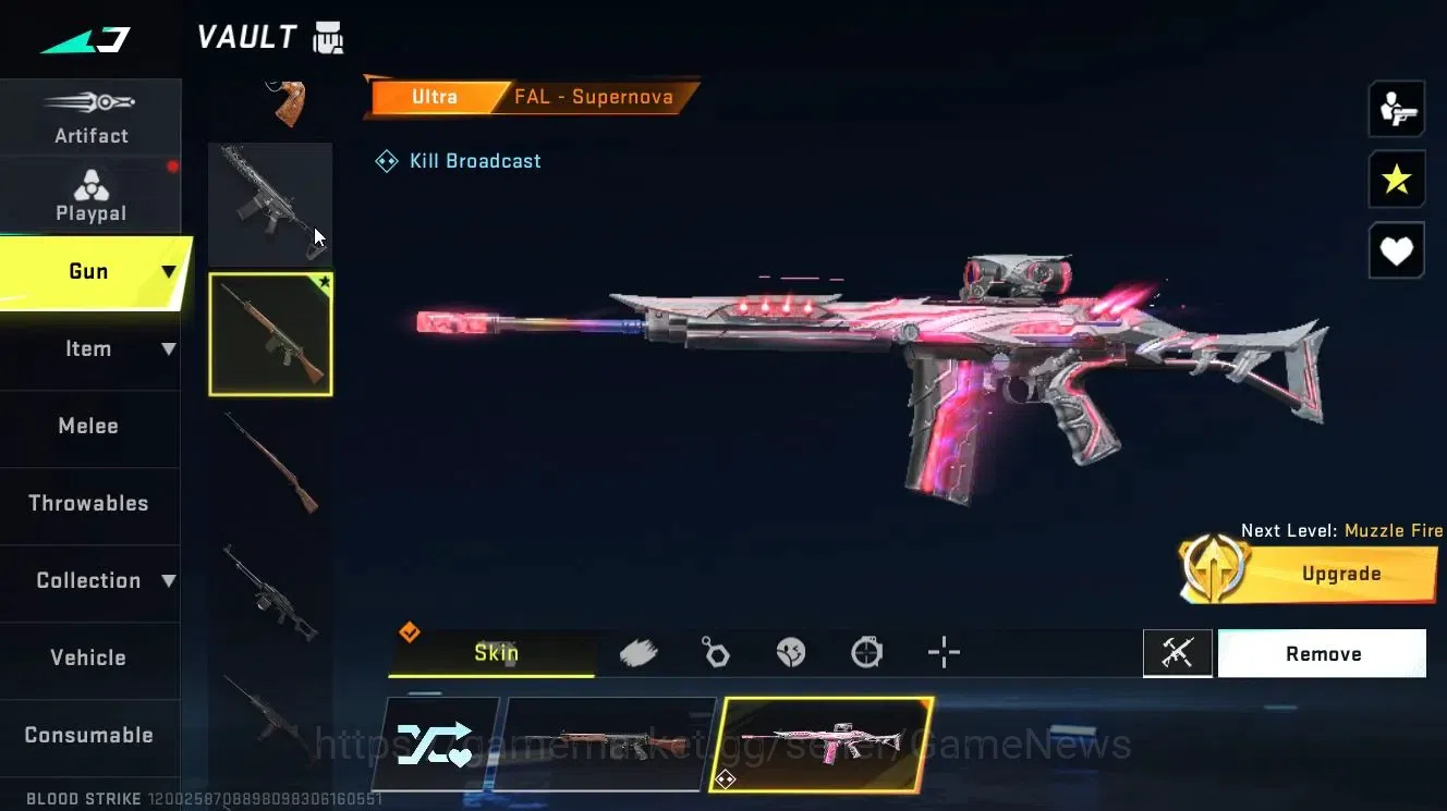 Blood Strike Accounts ASIA | ULTRA [ZERO.FAL-Supernova, ZERO |Legendary image 7