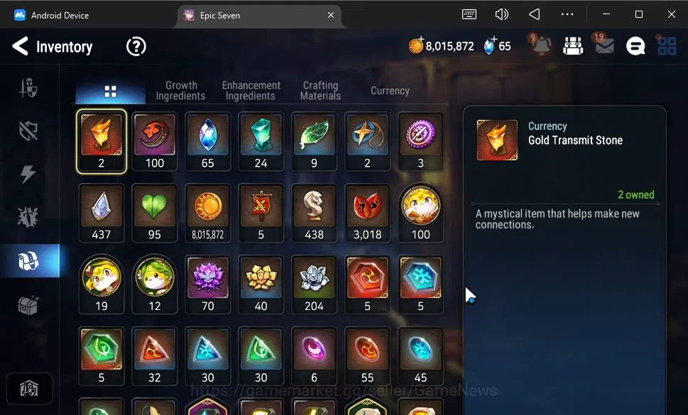 Epic Seven Accounts GLOBAL Unverif|New Era|3 ML (Abyssal Yufine,Straze image 11