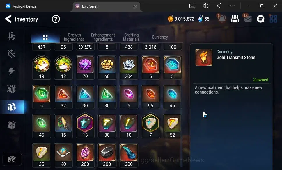Epic Seven Accounts GLOBAL Unverif|New Era|3 ML (Abyssal Yufine,Straze image 12