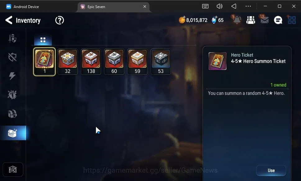 Epic Seven Accounts GLOBAL Unverif|New Era|3 ML (Abyssal Yufine,Straze image 13
