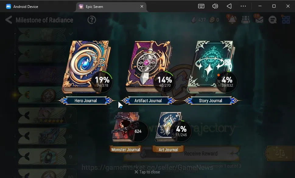 Epic Seven Accounts GLOBAL Unverif|New Era|3 ML (Abyssal Yufine,Straze image 5