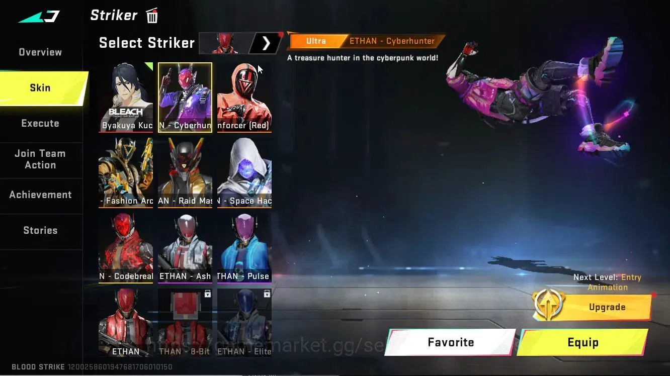 Blood Strike Accounts ASIA|ETERNAL[KRAKEN,MELEE Chainblade,M700,AUG Lv5, image 13