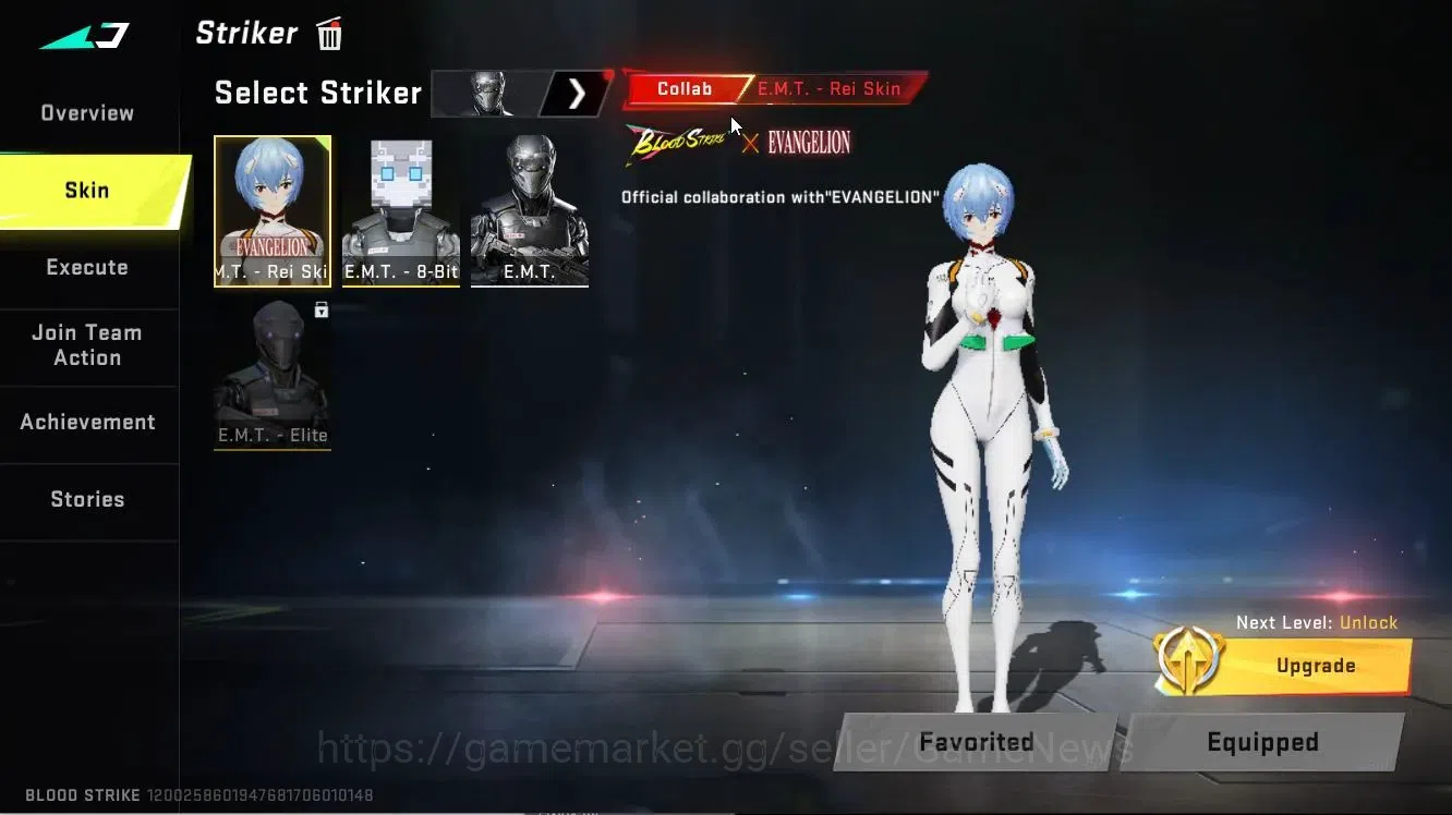 Blood Strike Accounts ASIA|ETERNAL[KRAKEN,MELEE Chainblade,M700,AUG Lv5, image 3